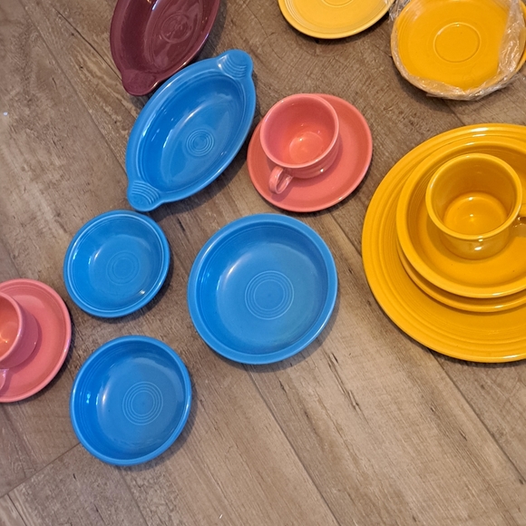 Peacock fiestaware read description - Picture 3 of 5